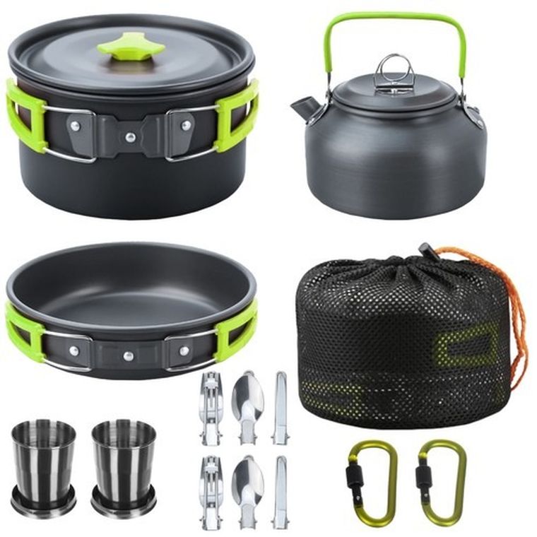 Trizand, naczynia turystyczne