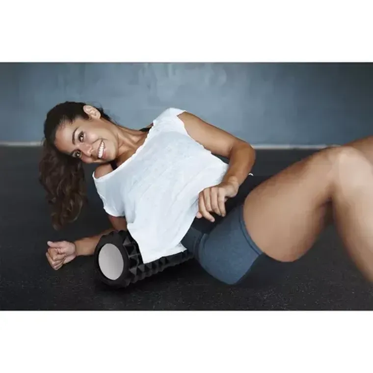 Trizand, roller joga, wałek do masażu, czarny