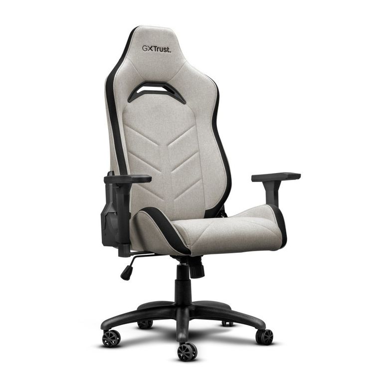 Trust, GXT 723B Ruya Comfortable Fabric Beige, fotel gamingowy