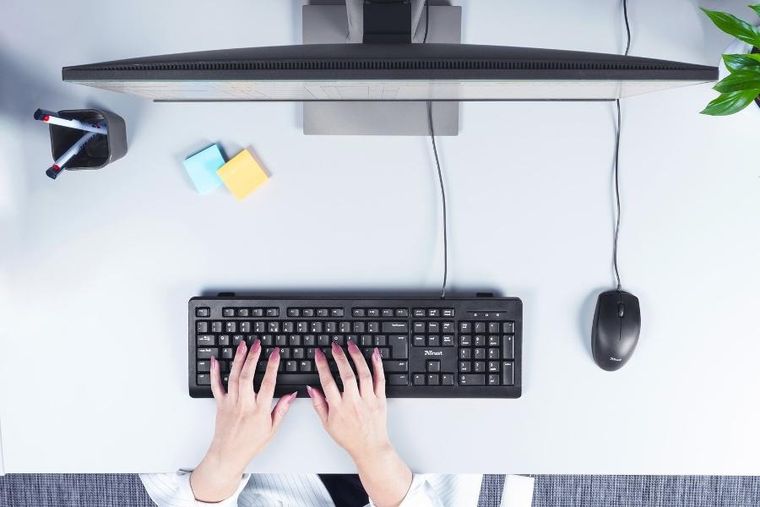 Trust, klawiatura, Trust TK, 150 Keyboard US