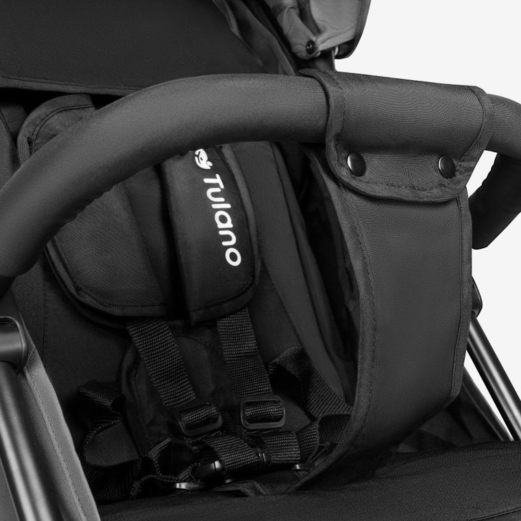 Tulano, Davos 35, wózek spacerowy, grey-black