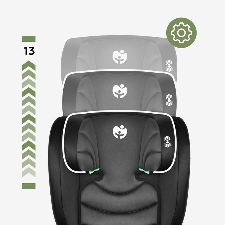 Tulano, Joy 20, fotelik samochodowy, black-grey