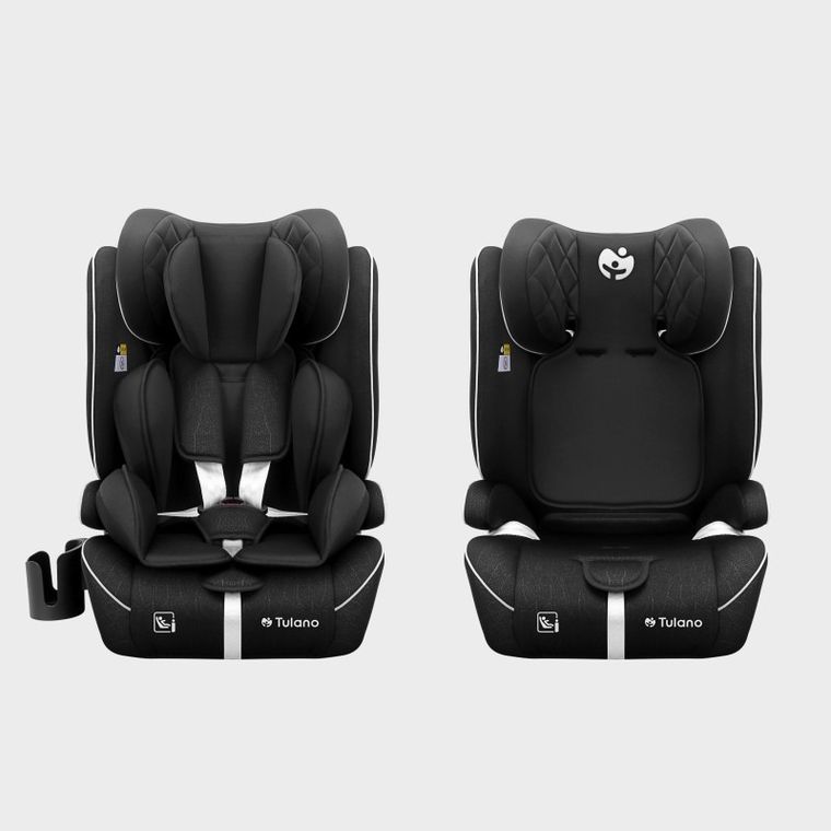 Tulano, Zooma 25, fotelik samochodowy, black, 76-150 cm