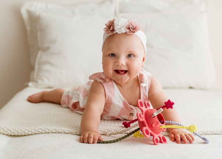 TuliFun, Galaktyka, kolorowe linki, zabawka sensoryczna