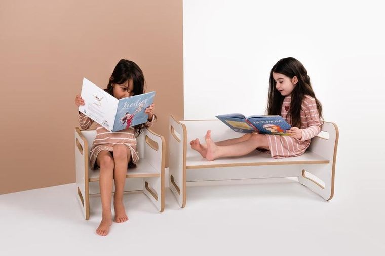 tupti.wood, Biggy, 2w1: krzesełko i stolik