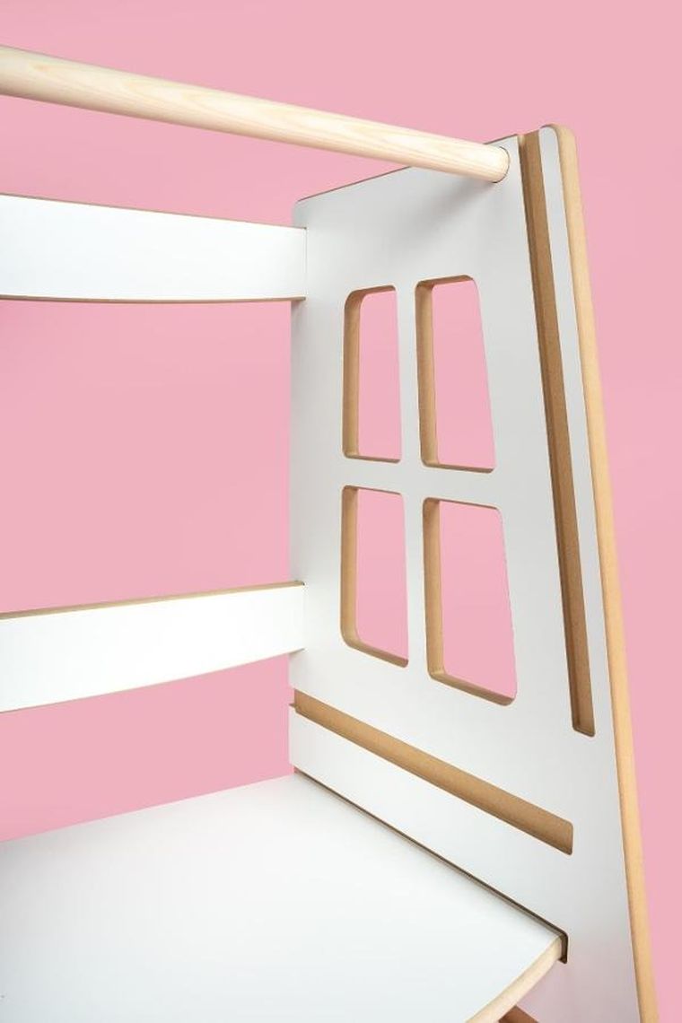 tupti.wood, Kitchen Helper, Double Safe, pomocnik kuchenny dla rodzeństwa