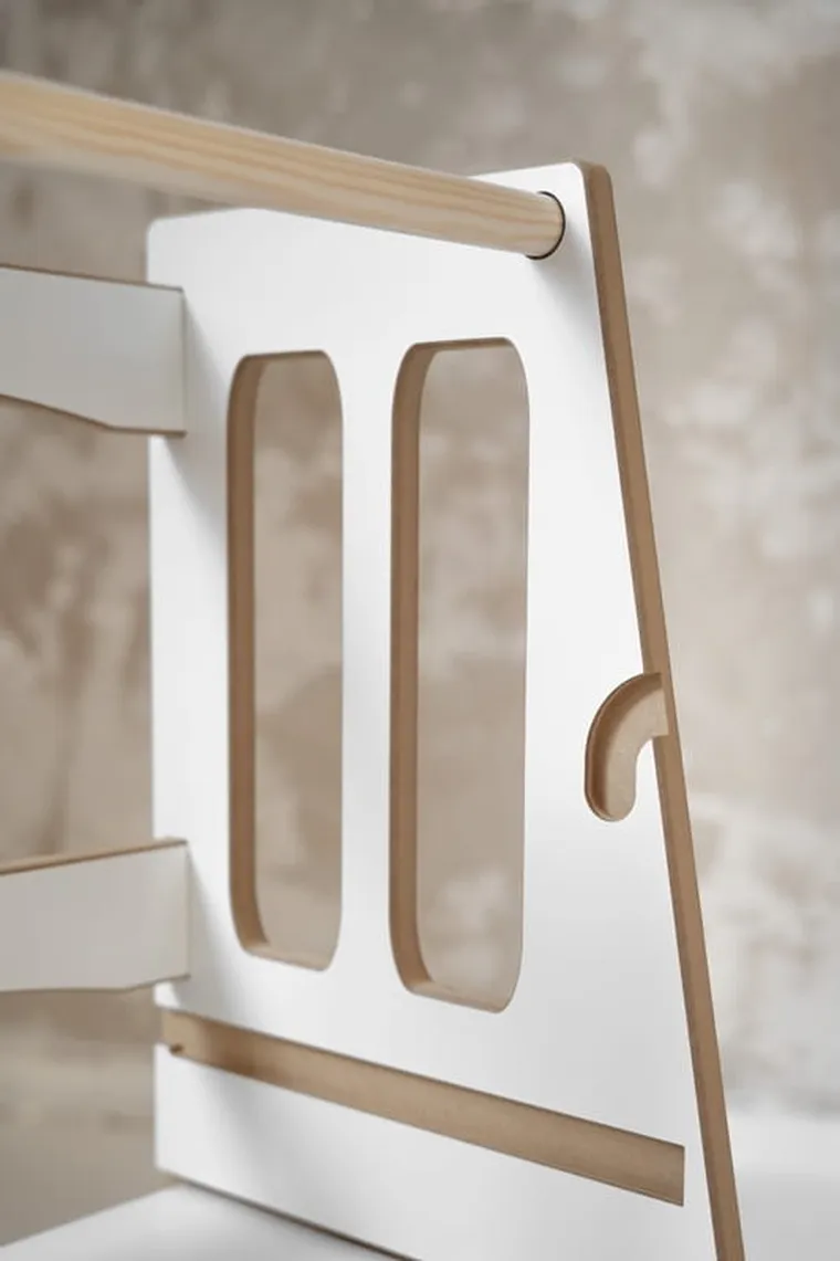 tupti.wood, Kitchen Helper, Little, pomocnik kuchenny, biały