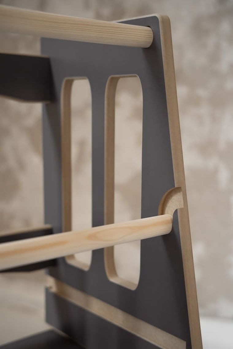 tupti.wood, Kitchen Helper, Little, pomocnik kuchenny, szary