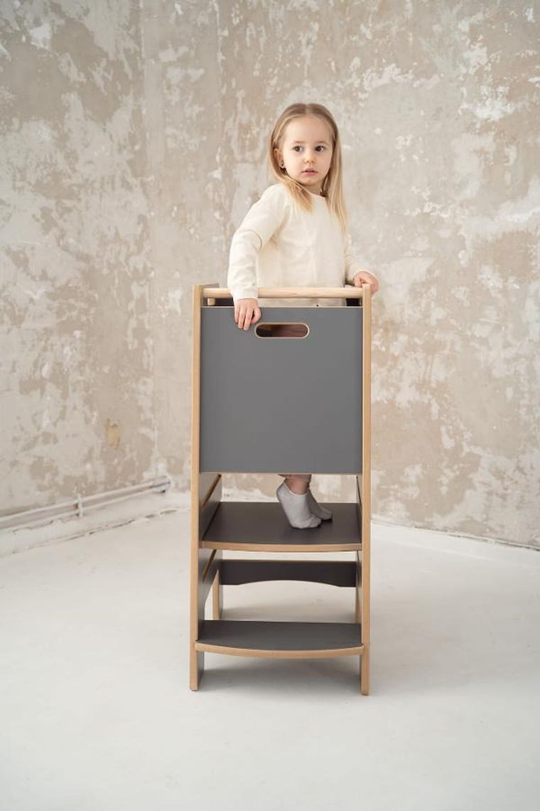 tupti.wood, Kitchen Helper, Noway, pomocnik kuchenny, szary