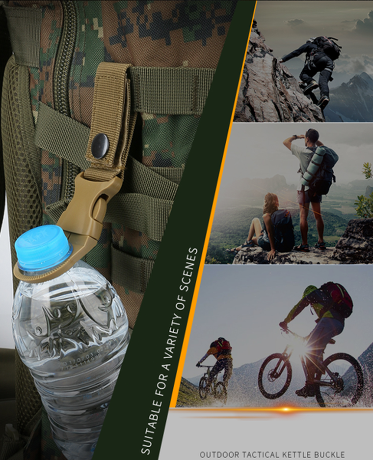 Turystyczny uchwyt na butelkę, 2 szt.