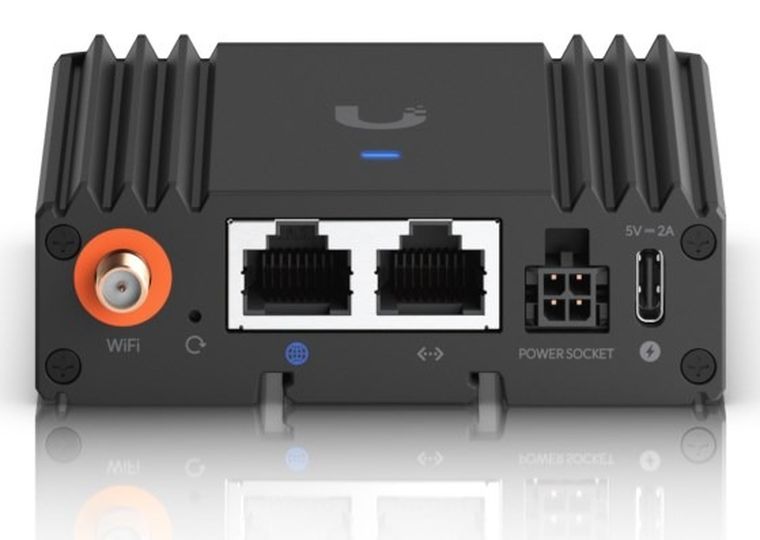 Ubiquiti, router LTE, LTE Cat.4, WiFi 4, 2x RJ45 100Mb/s, nano SIM