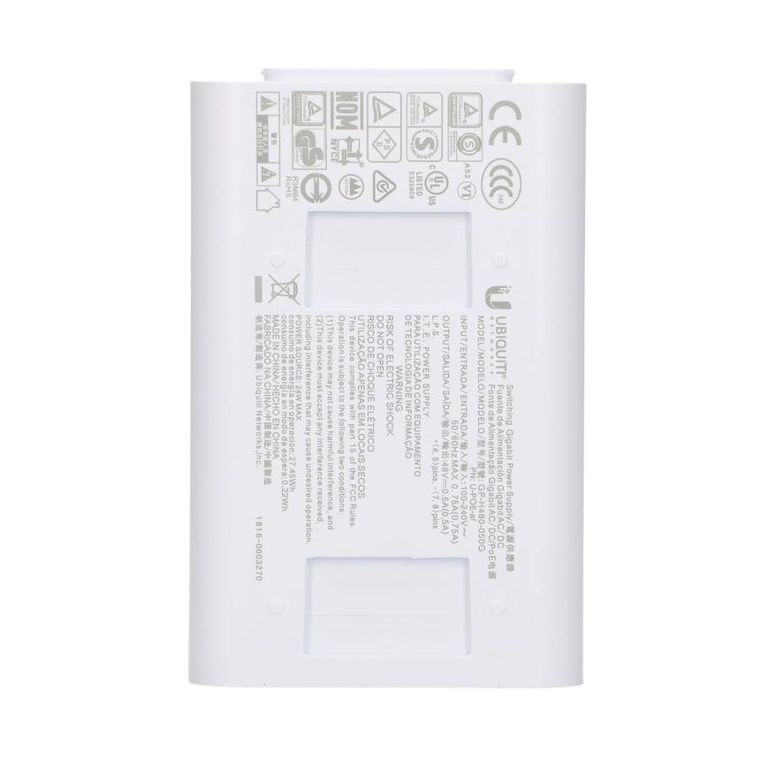 Ubiquiti, zasilacz, U-PoE, 15W