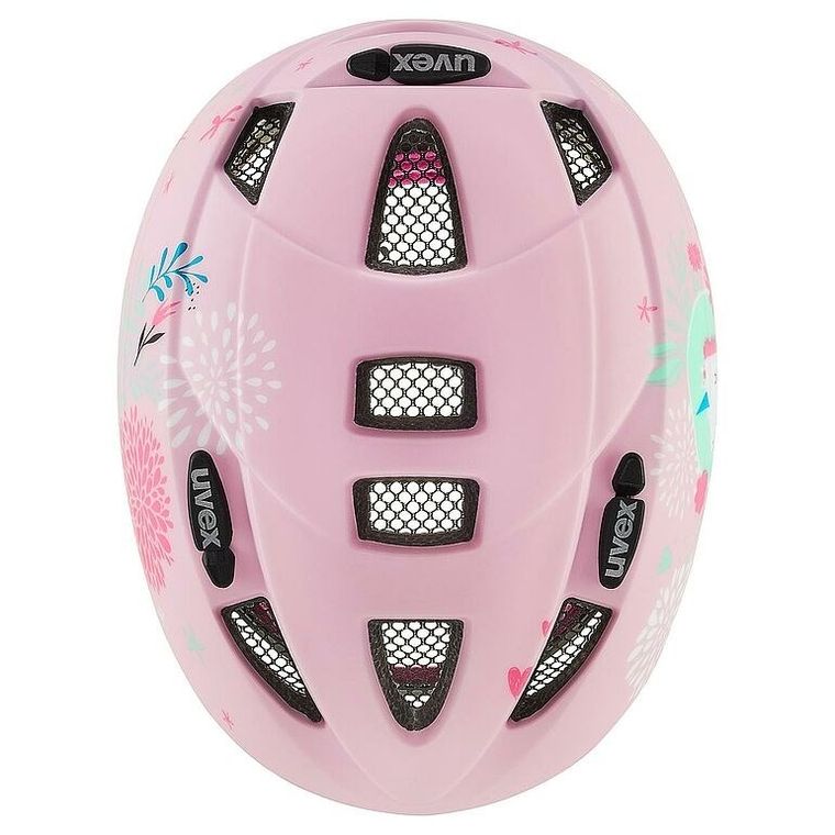 Uvex, Kid 2 CC, kask rowerowy, dziecięcy, pink unicorn matt, 46-52  cm