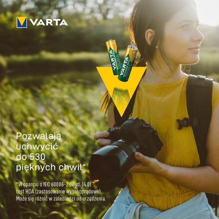 VARTA, Ready2Use, zestaw akumulatorków AA, 2600 mAh, Ni-MH