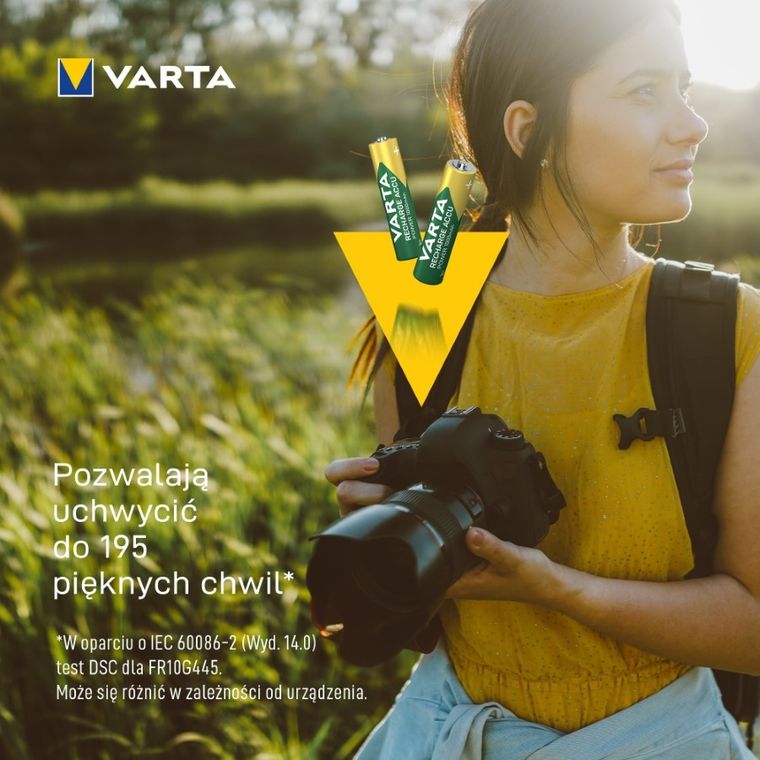 VARTA, Ready2Use, zestaw akumulatorków AAA, 1000 mAh, Ni-MH