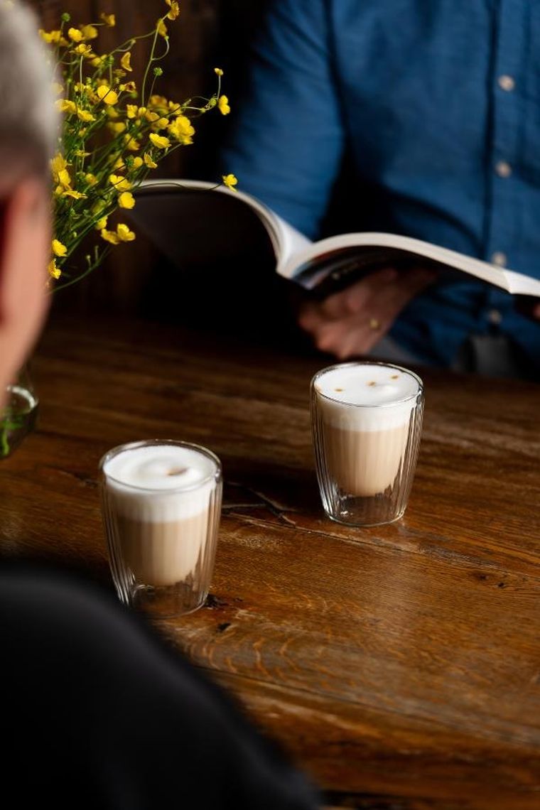 Vialli Design, Livio Duo, komplet 2 szklanek z podwójną ścianką, 250 ml