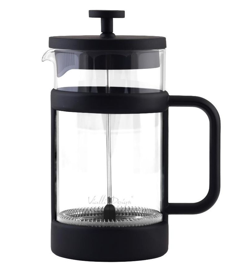 Vialli Design, Senso, zaparzacz do kawy i herbaty, czarny, 1000 ml