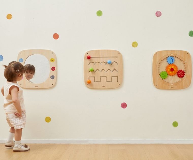 Viga, tablica manipulacyjna z kulkami