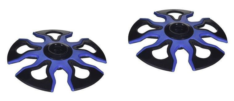 Viking, Carbo Lite, kije trekingowe, czarno-limonkowe