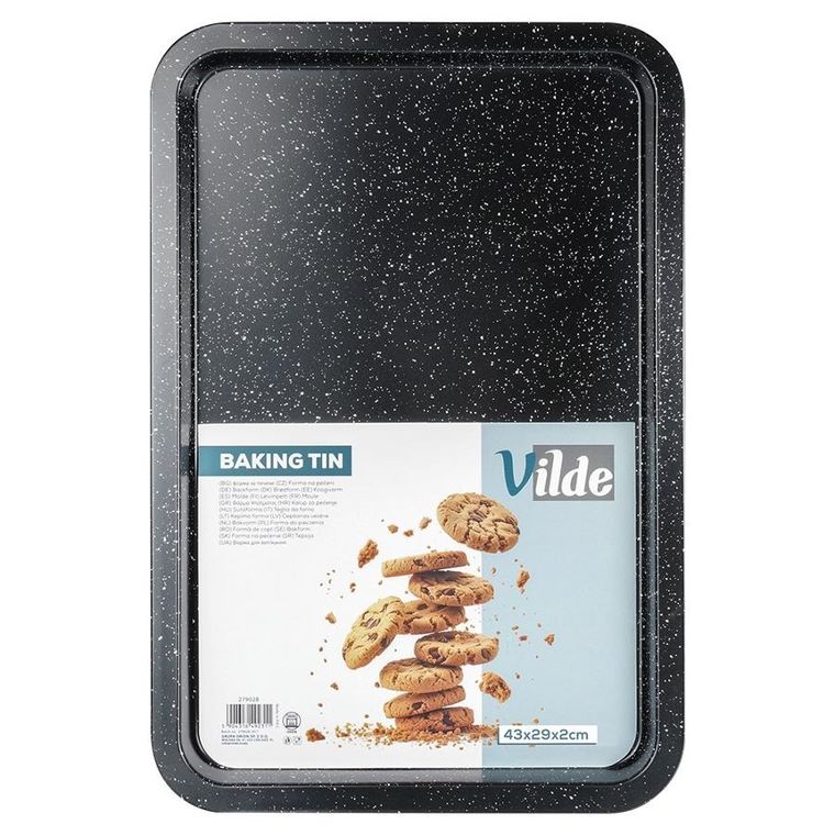 Vilde, blacha do pieczenia, granitowa, 43-29-2 cm