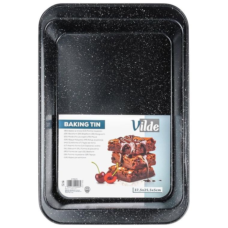 Vilde, brytfanna, granitowa, 37,5-25,5-5 cm