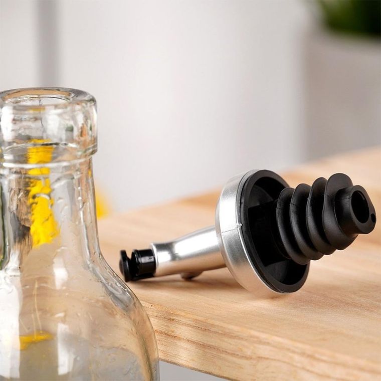 Vilde, butelka na oliwę i ocet, szklana z dozownikiem, 250 ml