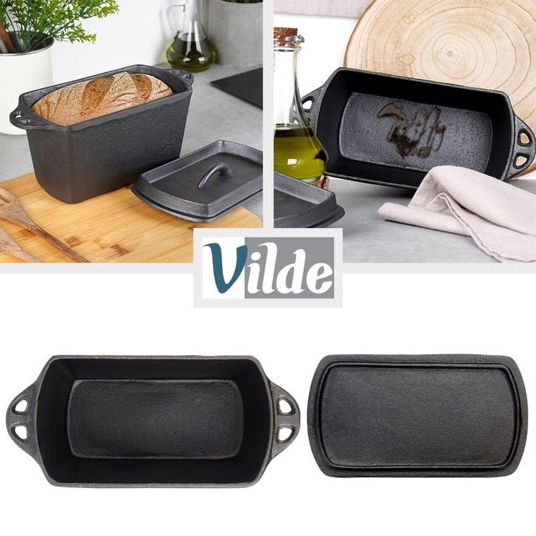 Vilde, Cast Line, forma do chleba z pokrywką, żeliwna, 27 cm, 2l