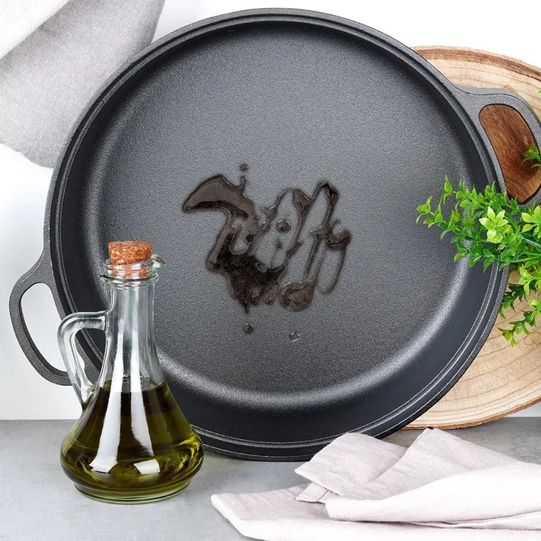 Vilde, Cast Line, patelnia żeliwna głęboka, 30 cm, 3,5l