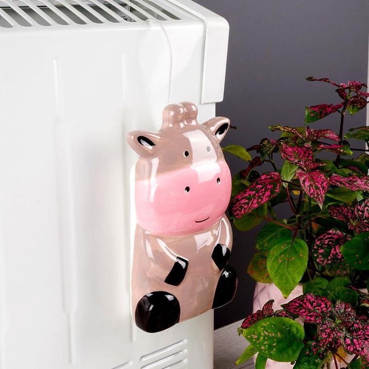 Vilde, ceramiczny nawilżacz powietrza, dla dzieci, krówka