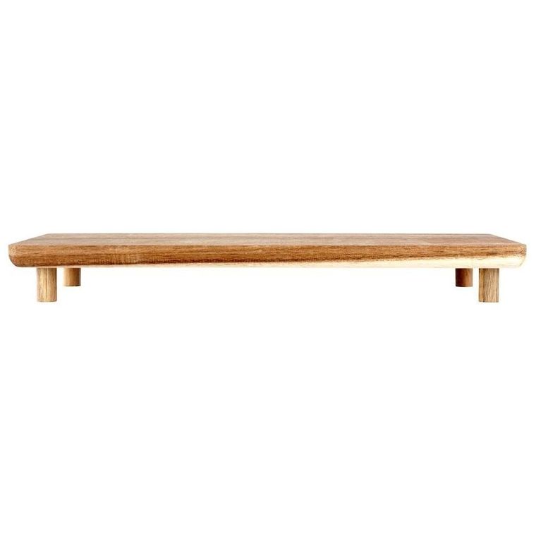 Vilde, deska drewniana na nóżkach, do serwowania, 36-14,5-4 cm