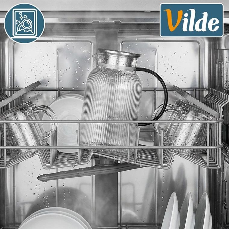 Vilde, dzbanek z pokrywką, szklany, 1,5l