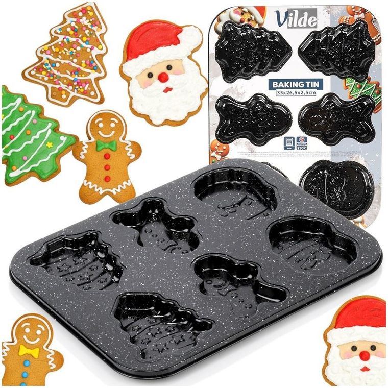 Vilde, forma do ciastek, granitowa, 35-26,5-2 cm