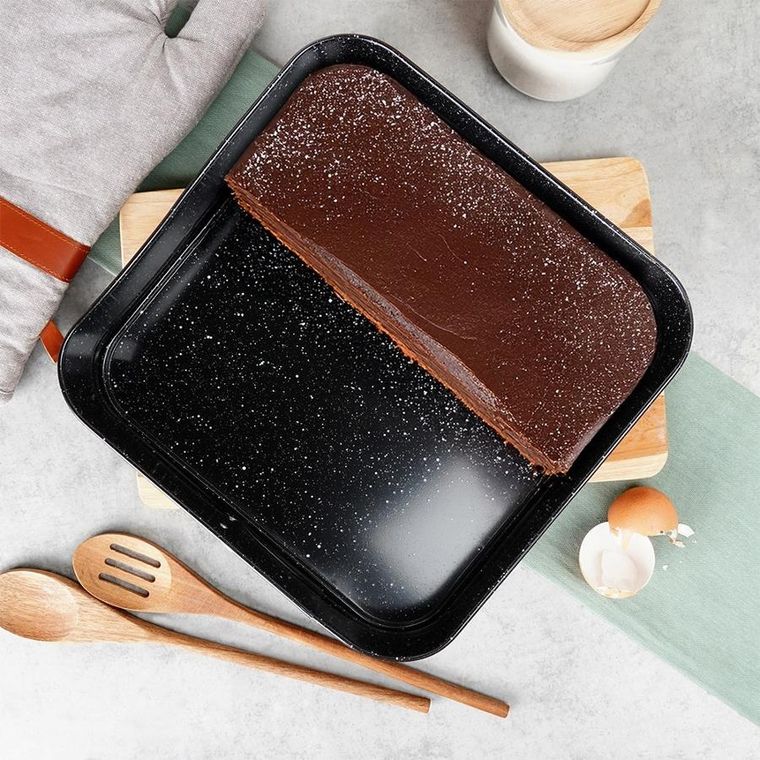 Vilde, forma do pieczenia, rozpinana, granitowa, 28-28-6,8 cm