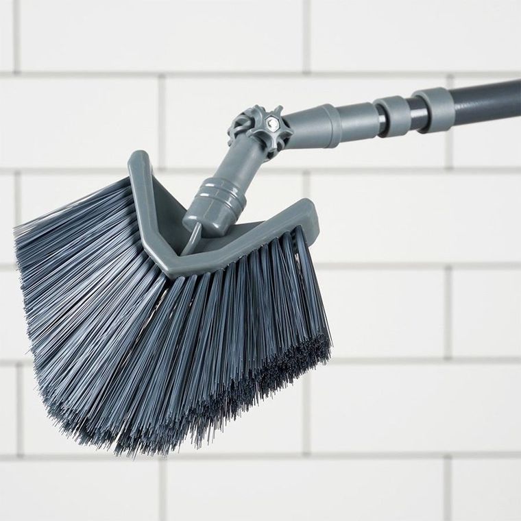 Vilde, miotła teleskopowa do kurzu i pajęczyn trójkątna, 140-327 cm