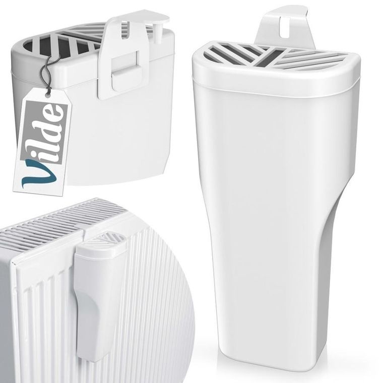 Vilde, nawilżacz powietrza na kaloryfer, biały, 450 ml