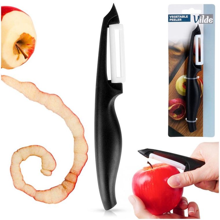 Vilde, obierak do warzyw i owoców ceramiczny pionowy, 19 cm