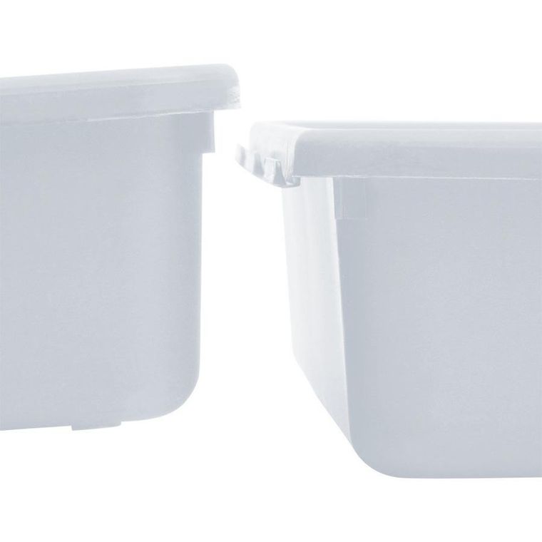 Vilde, organizer, do szuflady, biały modułowy, 8 szt.