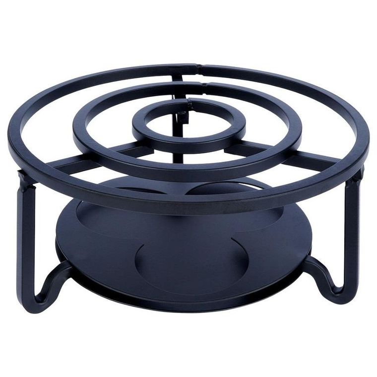 Vilde, podgrzewacz pod dzbanek do herbaty, metalowy, czarny