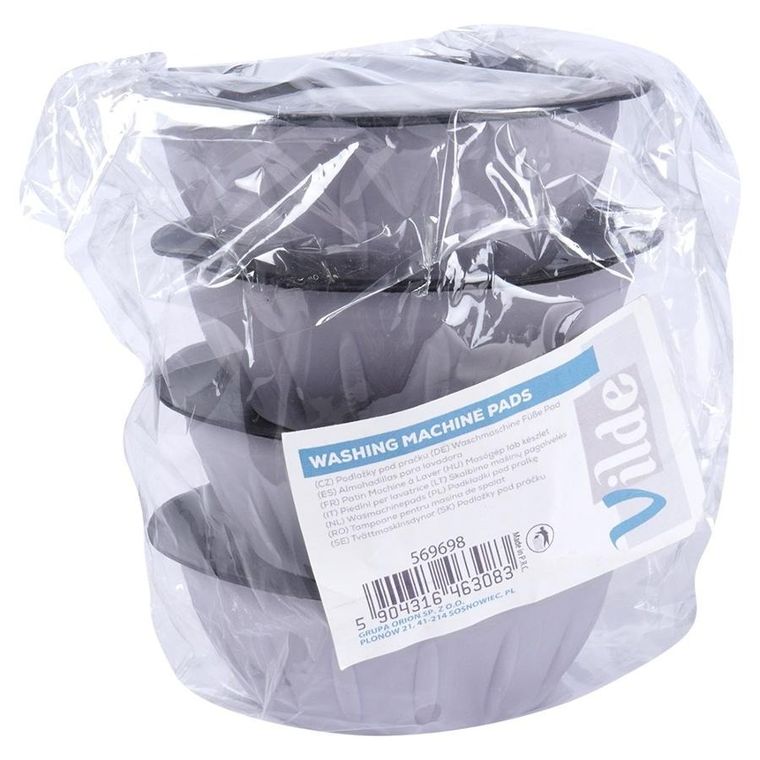 Vilde, podkładki pod pralkę antywibracyjne, 4 szt.