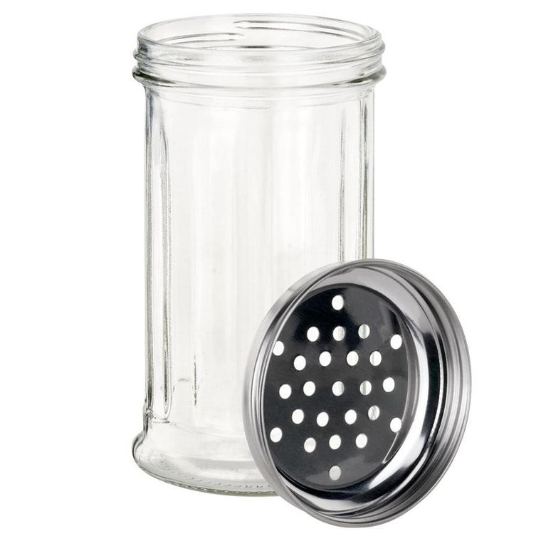 Vilde, pojemnik na przyprawy z sitkiem szklany, 350 ml