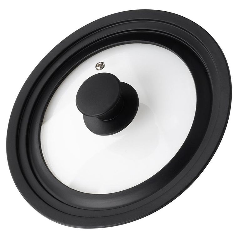 Vilde, pokrywka szklana silikonowa, uniwersalna, 18/20/22 cm