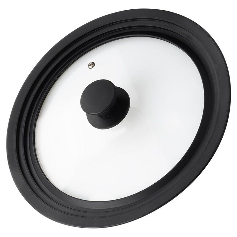 Vilde, pokrywka szklana silikonowa, uniwersalna, 24/26/28 cm