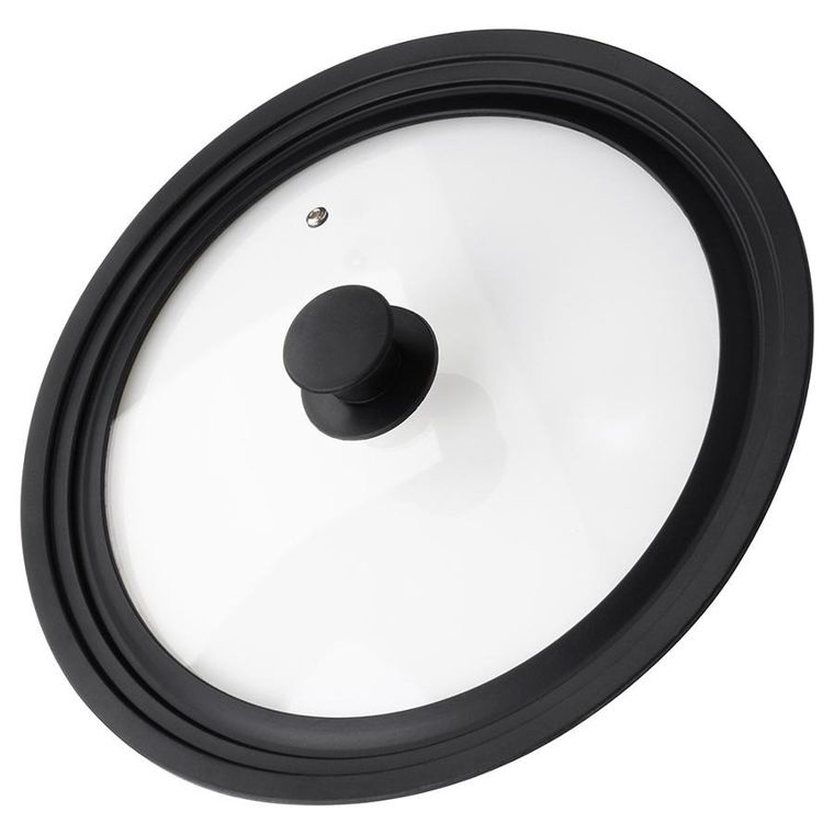 Vilde, pokrywka szklana silikonowa, uniwersalna, 28/30/32 cm