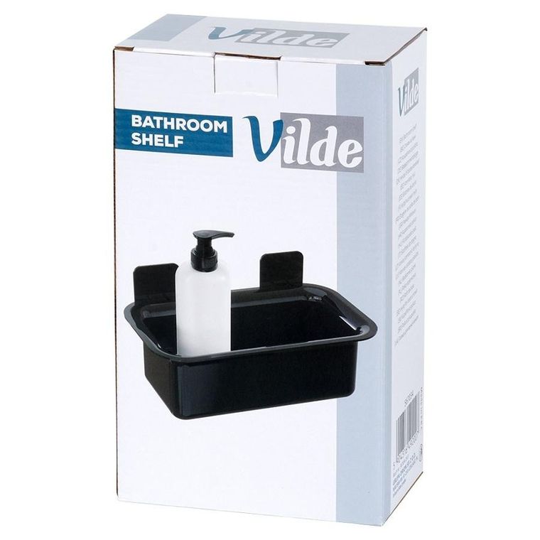 Vilde, półka pod prysznic, przyklejana, 23,5-13,5-11,5 cm