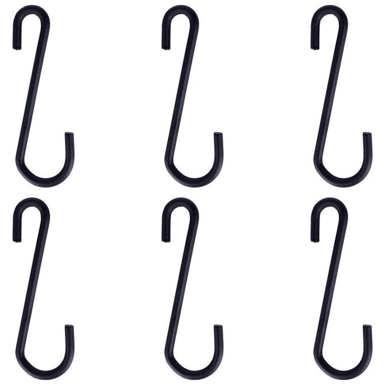 Vilde, półka ścienna z wieszakami, metalowa, 41-12-25,5 cm