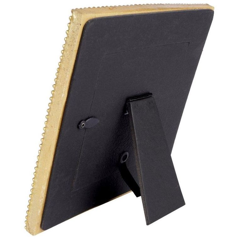 Vilde, ramka na zdjęcia do postawienia, złota, 10-10 cm