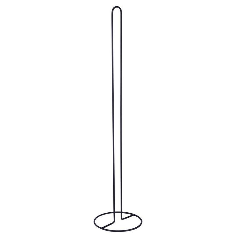 Vilde, Stojak na papier toaletowy metalowy czarny 60 cm