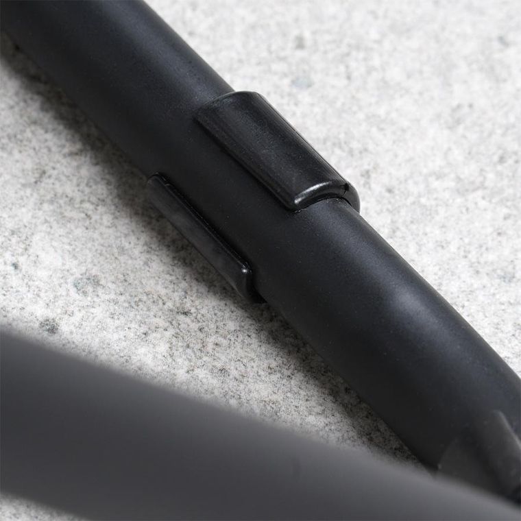 Vilde, suszarka na pranie, metalowa i rozkładana, czarna, 181 cm