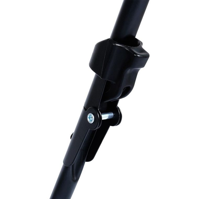 Vilde, suszarka na pranie, metalowa i rozsuwana, czarna, rozmiar XXL, 108-182 cm