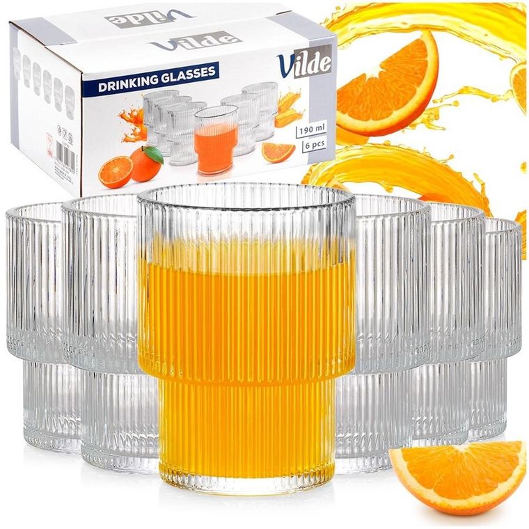 Vilde, szklanki, 190 ml, 6 szt.